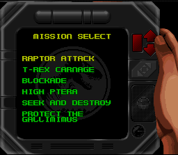 Jurassic Park screenshot 4 for Super Nintendo